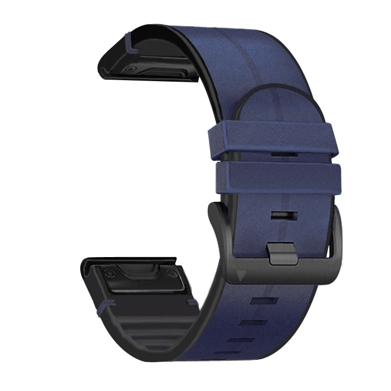 Pulseira Quick-Fit | 26mm (couro desportivo) - 3 cores