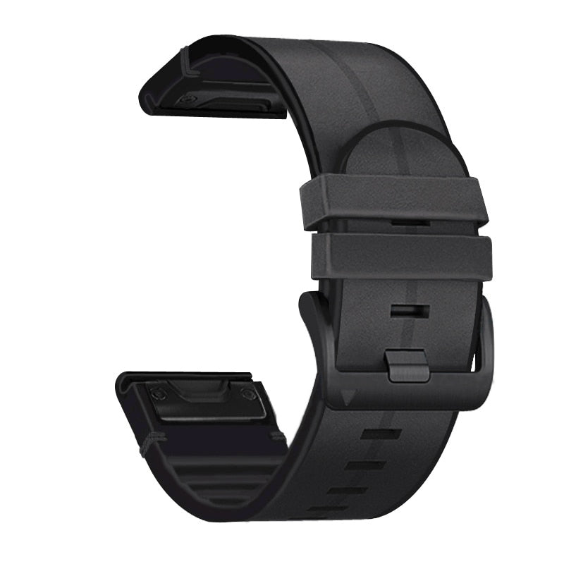 Pulseira Quick-Fit | 26mm (couro desportivo) - 3 cores