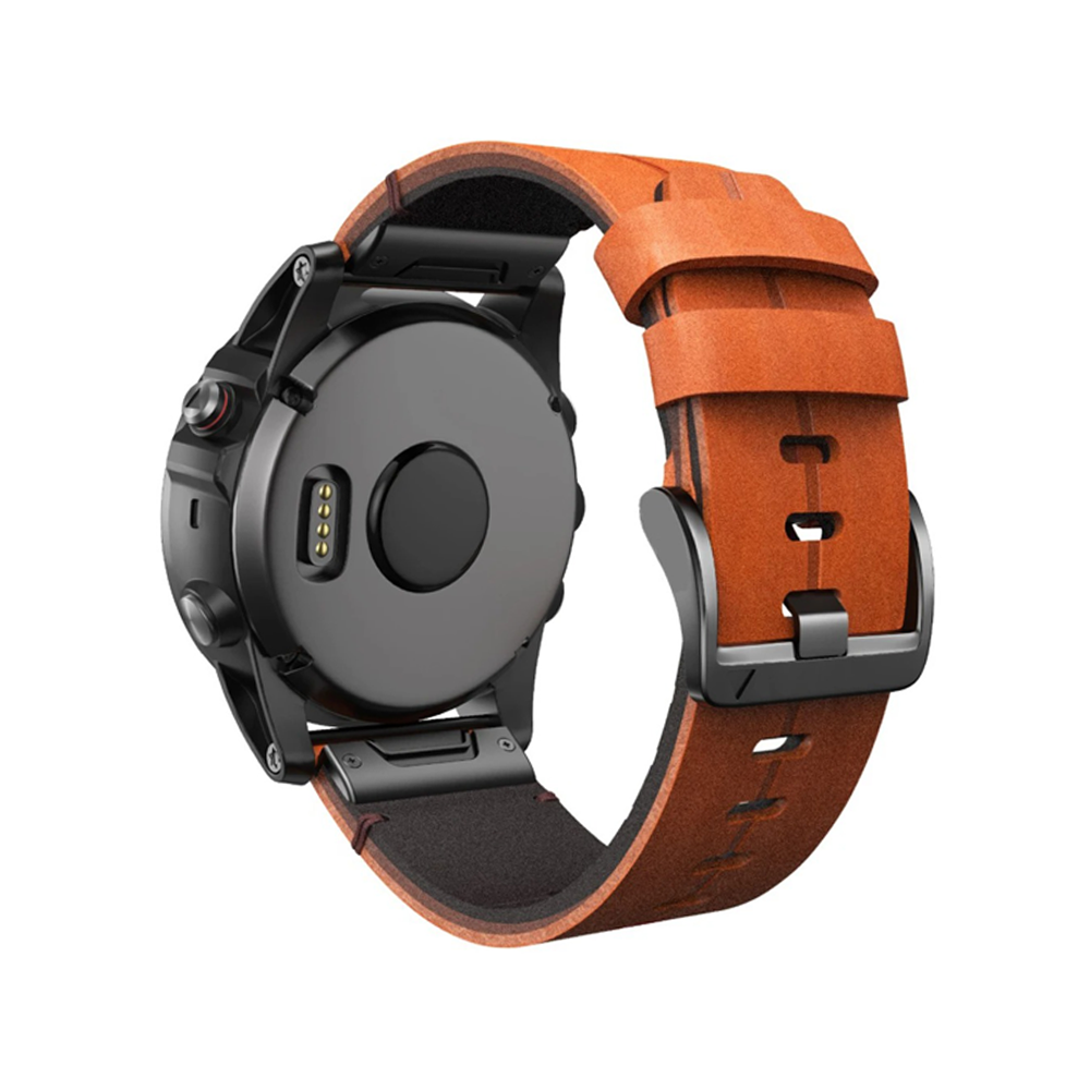 Λουράκι Quick-Fit | 26mm (γνήσιο δέρμα & τιτάνιο) - 2 χρώματα